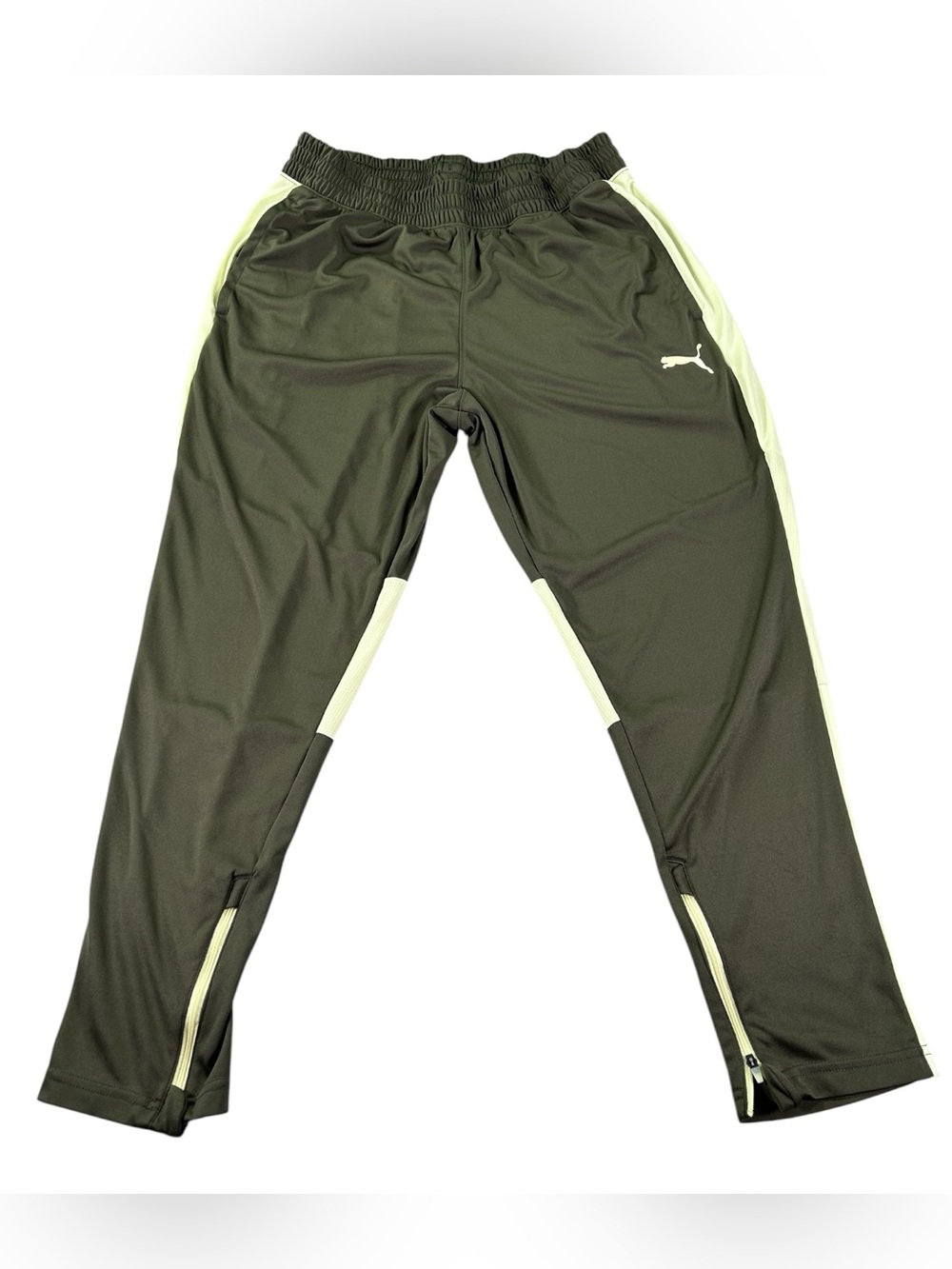 PUMA Train Favorite Blaster Men’s L Training Pants Dark Olive dryCELL
